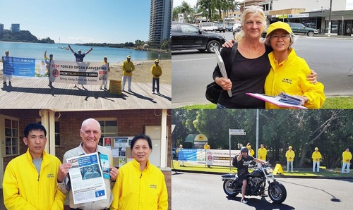 Image for article Australia Barat: Tur Mobil Falun Gong Meningkatan Kesadaran Terhadap Kejahatan Pengambilan Organ di Tiongkok