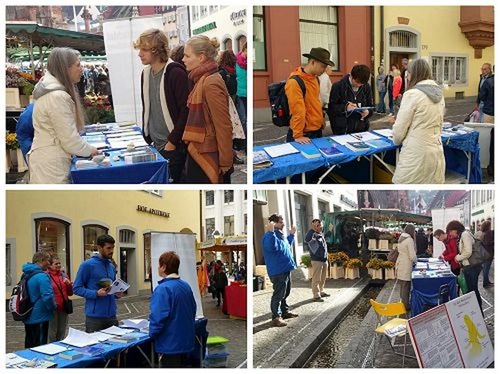 Image for article ​Hari Informasi Falun Gong di Freiburg, Jerman