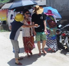 Image for article Bali: Memperkenalkan Falun Dafa di Nusa Lembongan