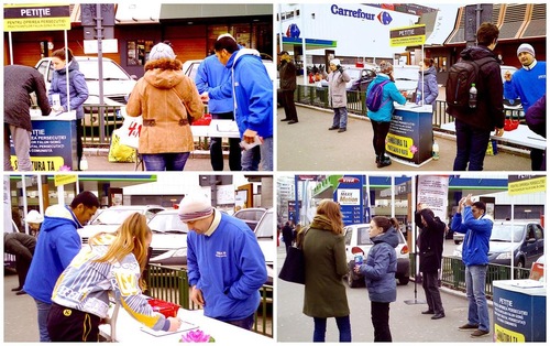 Image for article Rumania: Praktisi Falun Gong Meningkatkan Kesadaran akan Penganiayaan di Ibu kota Selama Hari Raya Tahun Baru Imlek