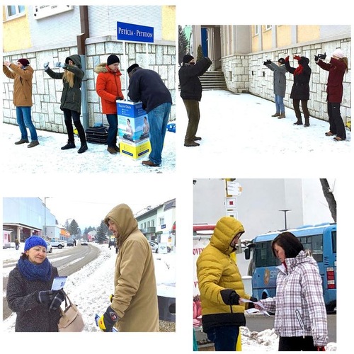 Image for article Slovakia: Meningkatkan Kesadaran tentang Penganiayaan terhadap Falun Gong