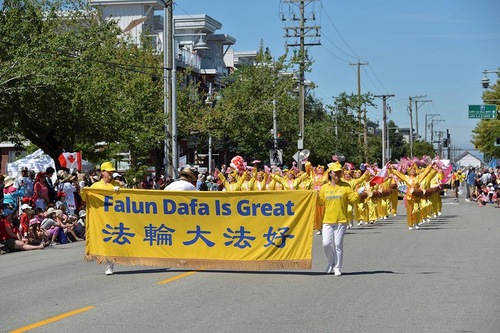 Image for article Falun Gong Disambut di Pawai Hari Kanada 2019
