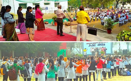 Image for article Nagpur, India: Falun Dafa Mendapat Sambutan Hangat di Perguruan Tinggi Annasaheb Gundewar