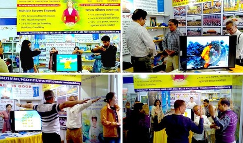Image for article Memperkenalkan Falun Gong di Pameran di India