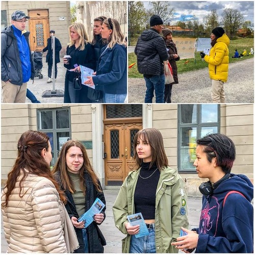 Image for article Swedia: Praktisi Memperingati Permohonan 25 April, Anggota Parlemen Menyatakan Dukungannya