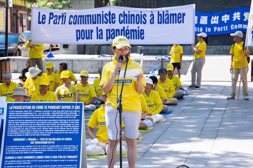 Image for article Aksi Damai di Montreal untuk Menyerukan Diakhirinya Penganiayaan Falun Gong