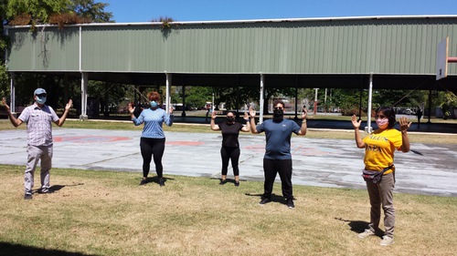 Image for article Puerto Rico: Memperkenalkan Falun Dafa di Hari Tai Chi dan Qigong Sedunia 2021