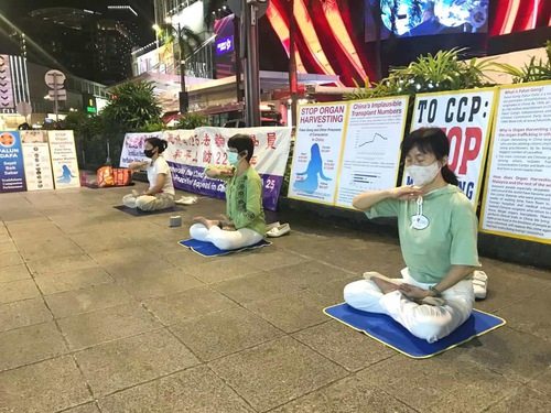 Image for article Malaysia: Orang-orang Mengungkapkan Dukungan Mereka dan Mengecam Penganiayaan oleh PKT Selama Aktivitas Untuk Mengenang Permohonan Damai 25 April