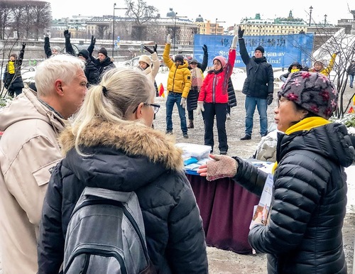 Image for article Swedia Mengecam Penganiayaan Berkelanjutan Rezim Komunis terhadap Falun Dafa