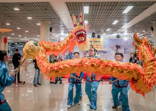 Image for article Rusia: Merayakan Hari Falun Dafa Sedunia di Moskow