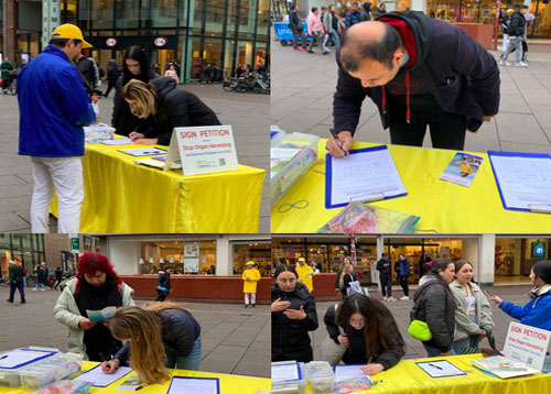 Image for article Den Haag, Belanda: Peristiwa di Kedutaan Besar Tiongkok dan Pusat Kota Mengungkap Penganiayaan di Tiongkok