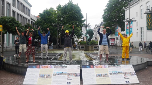 Image for article Antwerpen, Belgia: “Saya Berharap Falun Dafa Dapat Berkembang Lagi di Tiongkok”