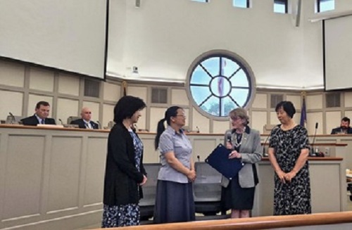 Image for article Leesburg, Virginia: Proklamasi Mengecam Penganiayaan Falun Gong di Tiongkok