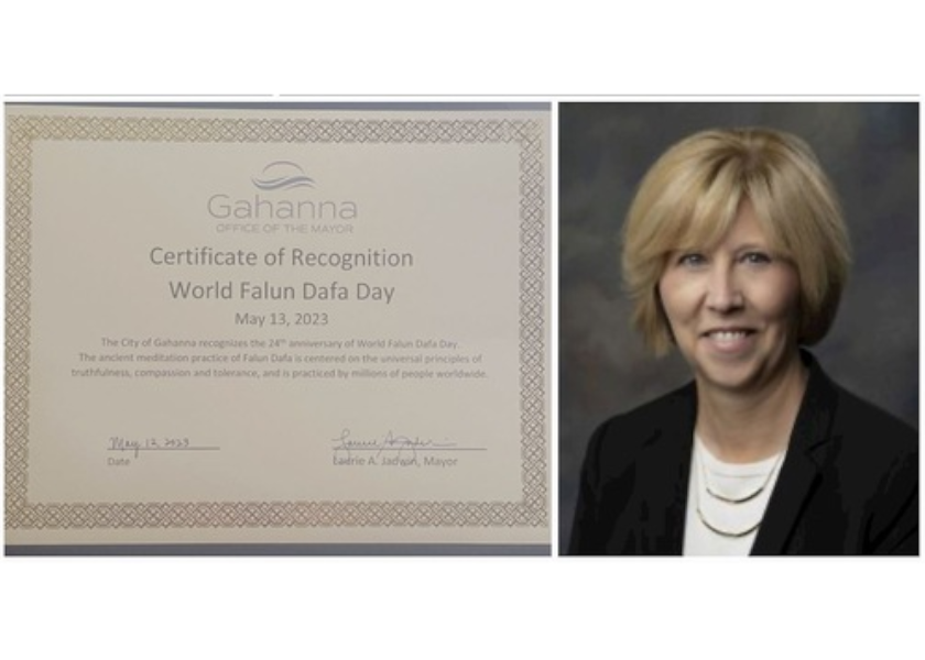 Image for article Ohio, AS: Walikota Gahanna Mengakui Hari Falun Dafa Sedunia