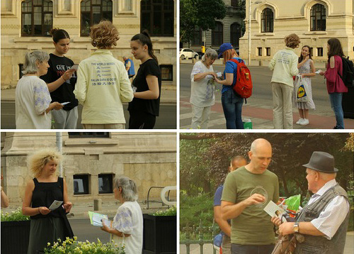 Image for article Bukares, Rumania: Kaum Muda Mengekspresikan Harapan Bahwa Sejati-Baik-Sabar dapat Memulihkan Kebaikan Masyarakat
