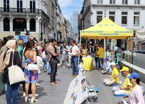 Image for article Brussel: Praktisi Mengadakan Acara untuk Menandai 24 Tahun Upaya Mengakhiri Penganiayaan