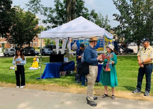 Image for article Kanada: Warga Memuji Falun Dafa pada Perayaan di Kota London