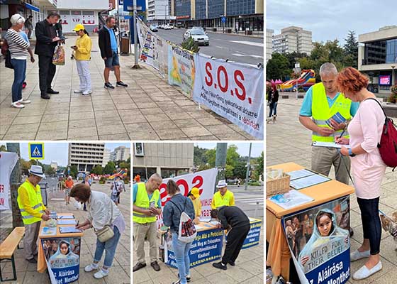 Image for article Memperkenalkan Falun Dafa di Kota Perbatasan Hongaria