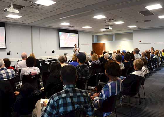 Image for article Penonton Pemutaran Film Dokumenter Mengecam Kejahatan Pengambilan Organ oleh Rezim Tiongkok