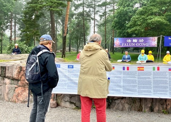 Image for article Finlandia: Memperkenalkan Falun Dafa di Helsinki