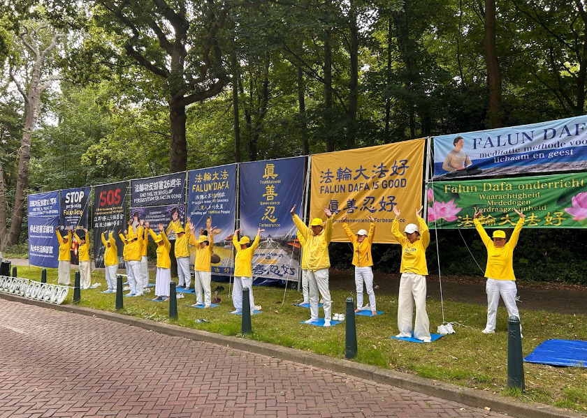 Image for article Den Haag, Belanda: Kegiatan Menandai 26 Tahun Penganiayaan di Tiongkok