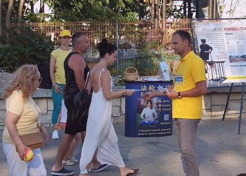 Image for article Warga Rumania Nyatakan Dukungan untuk Falun Dafa
