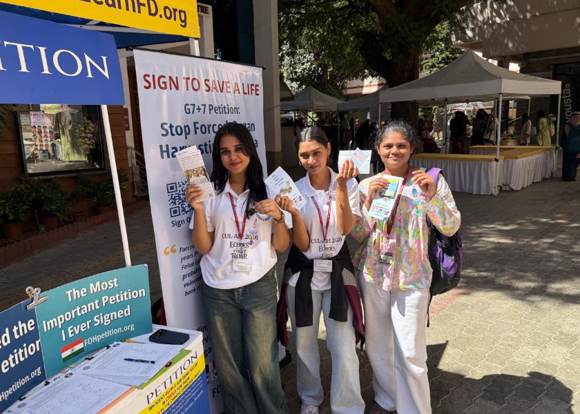 Image for article Mahasiswa India Mempelajari Penganiayaan Falun Dafa di Tiongkok