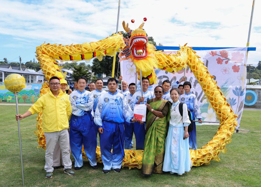 Image for article Falun Dafa di Festival Asia Pasifik di Whanganui, Selandia Baru