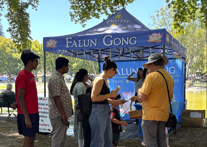 Image for article Memperkenalkan Falun Dafa di Festival Hyde Park di Australia Barat