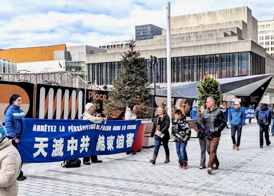 Image for article Kanada: Penganiayaan PKT terhadap Falun Dafa Terungkap saat Kegiatan di Montreal