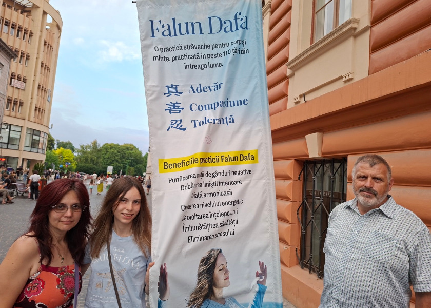 Image for article Rumania: Masyarakat Mempelajari Falun Dafa dan Memuji Prinsip-Prinsipnya
